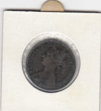 S12-G12-0117 Verenigd Koninkrijk ½ penny 1877  FI/VF KM# 754