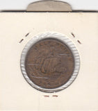 S12-G12-0137 Verenigd Koninkrijk ½ penny 1945  VF KM# 844