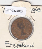 S12-G12-0153 Verenigd Koninkrijk ½ penny 1963  VF KM# 896