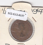 S12-G12-0157 Verenigd Koninkrijk ½ penny 1967  VF KM# 896
