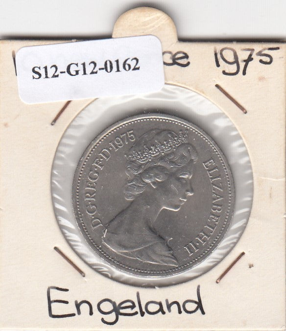 S12-G12-0162 Verenigd Koninkrijk 10 new pence 1975  XF KM# 912