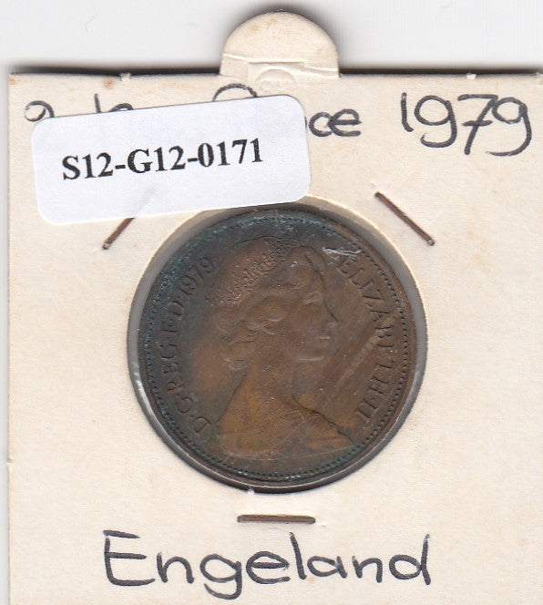 S12-G12-0171 United Kingdom 2 new pence 1979  FI- KM# 916