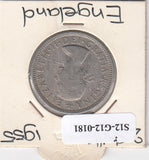 S12-G12-0181 United Kingdom 2 shillings (florin) 1955 VF KM# 906