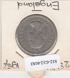 S12-G12-0183 Groot-Brittannië 2 shilling (florin) 1957  VF KM# 906