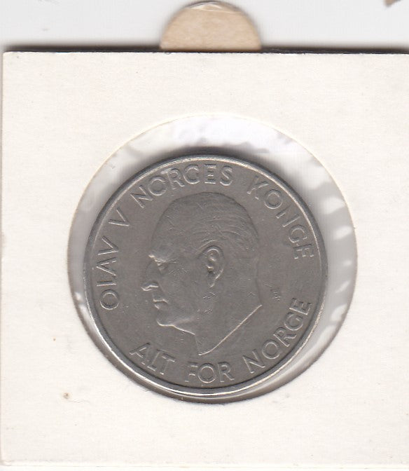 S12-G12-0374 Noorwegen 5 korner 1963  VF KM412