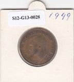S12-G13-0028 Verenigd Koninkrijk ½ penny 1949  VF KM# 868