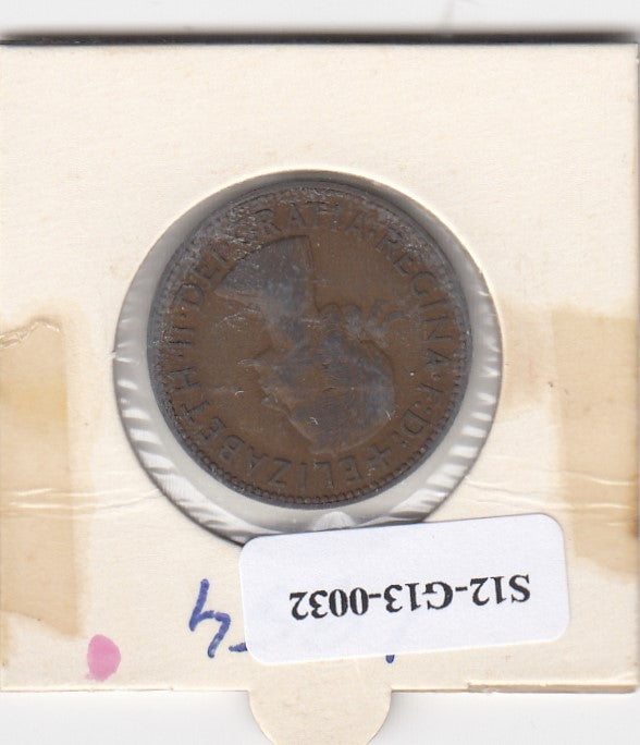 S12-G13-0032 Verenigd Koninkrijk ½ penny 1954  VF KM# 896