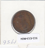 S12-G13-0034 Verenigd Koninkrijk ½ penny 1956  VF KM# 896