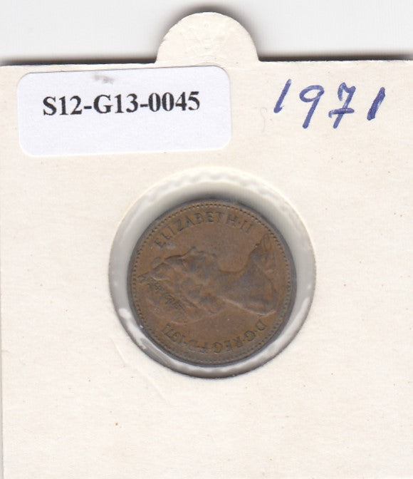 S12-G13-0045 Verenigd Koninkrijk 1 new penny 1971  VF KM# 915