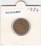 S12-G13-0047 United Kingdom 1 new penny 1974  VF KM# 915