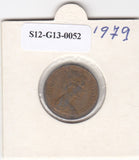 S12-G13-0052 United Kingdom 1 new penny 1979  VF KM# 915