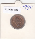 S12-G13-0062 Verenigd Koninkrijk 1 penny 1990  VF KM# 935