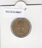 S12-G13-0067 Verenigd Koninkrijk 3 pence 1958  VF KM# 900