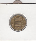 S12-G13-0072 United Kingdom 3 pence 1963  VF KM# 900