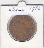 S12-G13-0104 Verenigd Koninkrijk 1 penny 1966  VF KM# 897