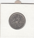 S12-G13-0135 Verenigd Koninkrijk 5 new pence 1980  VF KM# 911