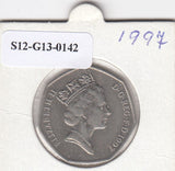 S12-G13-0142 Verenigd Koninkrijk 50 pence 1997  ZF+ KM# 940.2
