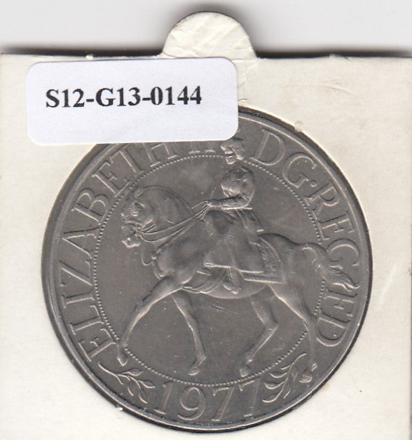 S12-G13-0144 Verenigd Koninkrijk 25 pence 1977  UNC KM# 920