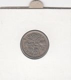 S12-G13-0164 Verenigd Koninkrijk 6 pence 1954 ZF KM# 903