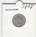 S12-G13-0188 United Kingdom 6 pence 1967 XF KM# 903