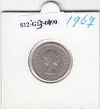 S12-G13-0190 Verenigd Koninkrijk 6 pence 1967 XF KM# 903