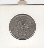 S12-G13-0195 United Kingdom 2 shillings (florin) 1949 VF KM# 878