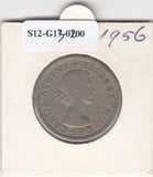 S12-G13-0200 United Kingdom 2 shillings (florin) 1956 VF KM# 906