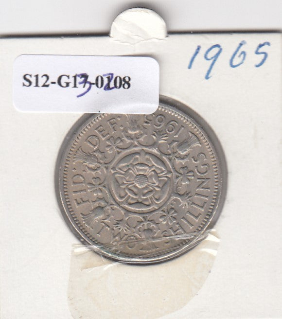 S12-G13-0208 Verenigd Koninkrijk 2 shilling (florin) 1965  ZF KM# 906