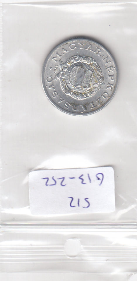 S12-G13-0252 Hungary 1 forint 1989  VF KM575