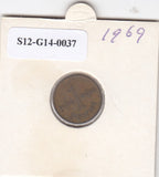 S12-G14-0037 Finland 1 pennia 1969   VF KM44