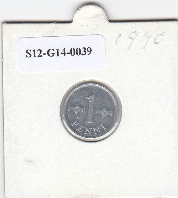 S12-G14-0039 Finland 1 pennia 1970   VF KM44a