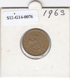 S12-G14-0076 Finland 10 pennia 1963 S VF KM46