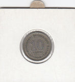 S12-G14-0083 Malaya 10 cents 1948   VF KM8