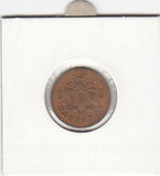 S12-G14-0214 Barbados 1 cent 1973   VF KM10