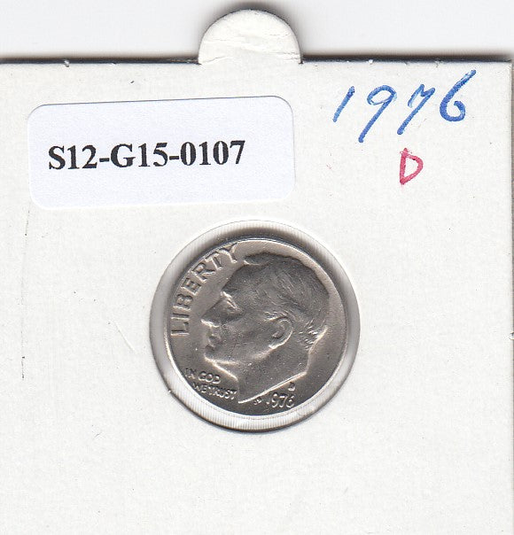 S12-G15-0107 Verenigde Staten dime 1976 D VF KM195a