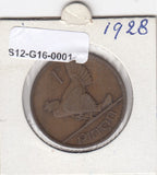 S12-G16-0001 Ierland 1 penny 1928   VF KM# 3