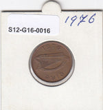 S12-G16-0016 Ierland 1 penny 1976  VF KM# 20