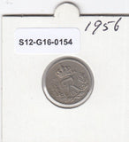 S12-G16-0154 Denemarken 10 öre 1956  VF KM# 841