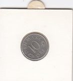 S12-G16-0169 Denemarken 10 öre 1973  VF KM# 860