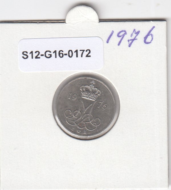 S12-G16-0172 Denemarken 10 öre 1976  ZF KM# 860