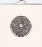 S12-G16-0211 Denmark 25 øre 1972 XF KM# 855