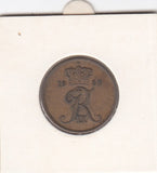 S12-G16-0246 Denemarken 5 öre 1965  XF+ KM# 848