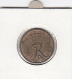 S12-G16-0247 Denemarken 5 öre 1965  XF+ KM# 848