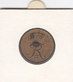 S12-G16-0257 Denemarken 5 öre 1970  VF KM# 848