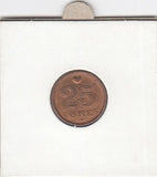 S12-G16-0284 Denemarken 25 öre 1990  VF KM868