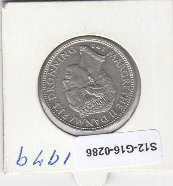 S12-G16-0286 Denemarken 10 kroner 1979  XF+ KM# 864