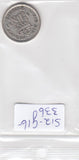 S12-G16-0336 Verenigd Koninkrijk 6 pence 1943 Zilver ZF KM852