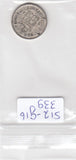 S12-G16-0339 United Kingdom 6 pence 1945 Silver FI KM852