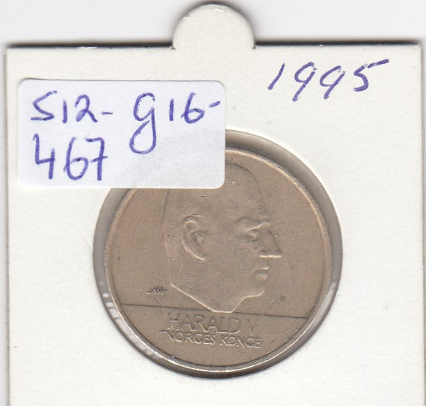 S12-G16-0467 Norway 20 kroner 1995   VF  KM-453