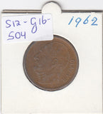 S12-G16-0504 Norway 5 öre 1962   VF  KM-405